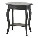 Martha End Table - Antique Black