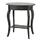 Martha End Table - Antique Black