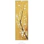 Cherry Blossom Art Poster Print by Suzanna Mah Fong, 12x36