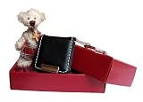 For Father s Day/ 1st Father s Day Gift / Congratulations Gift. Send Our Tartan 7cm Teddy Holding Handpainted Miniature Golf Clubs & Stylish Leather Photo Holder Keyring To Deliver Your Special Message FREE Gift Card & Gift Wrap. Sent SameDay