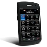 Silicone Skin Case for Blackberry 9500 Storm, Black