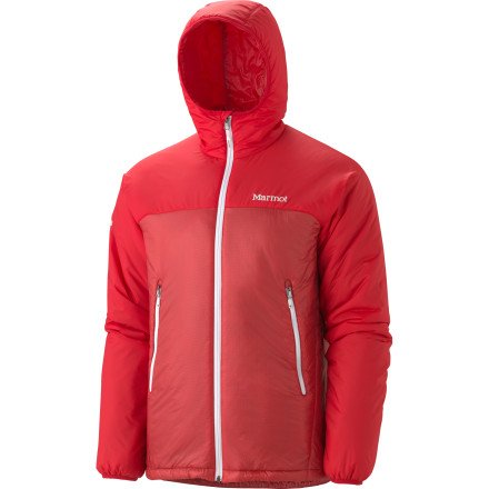 Marmot Herren Kunstfaserjacke Hoody Baffin, team red/cardinal, XL Preisvergleich