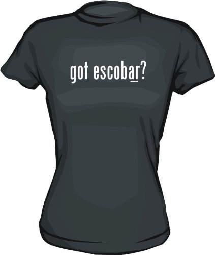 got escobar? Women's Tee Shirt Medium-Yellow Babydoll (petite fit)