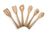 Core Bamboo 6 Piece Utensil Set