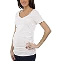 
            
                Liz Lange� for Target� Maternity Scoop Neck Side Ruched Knit Top - Fresh White�
            
        