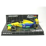 Minichamps DP 1/43 ベネトンフォードB191B 1992 M.シューマッハ (Dナシ