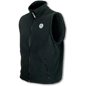 CORE Performance Work Wear 6443 Fleece Vest, Black, Large by 