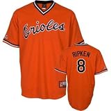 Cal Ripken Jr. Baltimore Orioles Orange Cooperstown Replica Jersey - M