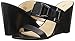 Nine West Women's Funtimes Leather Wedge Sandal