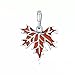 Autumn Maple Dangle 925 Sterling Silver Maple leaves Charm Beads for Pandora Charms Bracelet & Necklace