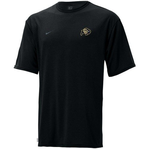 Buy Nike Colorado Buffaloes Black Performance Basic Loose T-shirt by Nike