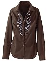 Newport News Embellished blouse