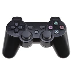 Wireless Bluetooth Game Controller (Black) for Sony PlayStation PS3