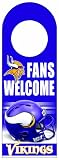 NFL Minnesota Vikings Wood Door Hanger