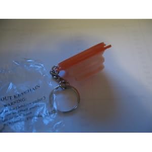 Flat Out Tangerine Keychain by Tupperware