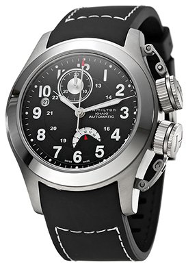Hamilton Khaki Navy Frogman Titanium Black Dial Men's Watch