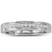 Classic 1/8ct Diamond Wedding Band Crafted in Sterling Silver