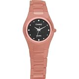 Ladies Chisel Tungsten Rose Gold Plated Wrist Watch