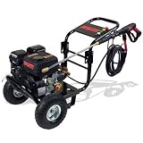 Portable Gasoline Cold Water Pressure Washer with 2500 PSI / 2.4 GPM / 7 HP