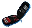 rooCASE EVA (Candy Licorice Blue) Hard Shell Case with Memory Foam for Casio Exilim EX-S6BE 12.1MP Digital Camera Blue