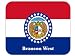 US State Flag - Branson West, Missouri (MO) Mouse Pad