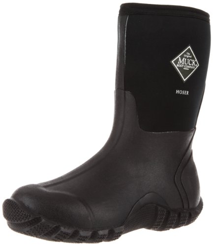 The Original MuckBoots Adult Hoser Mid Boot,Black,10 M US Mens/11 M US Womens