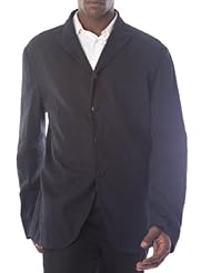 John Varvatos Mens Jacket Midnight Sz 58X JVS0678-AHRA