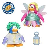Disney Club Penguin 2'' Mix 'N Match Figure Pack - Rad Scientist and Faery