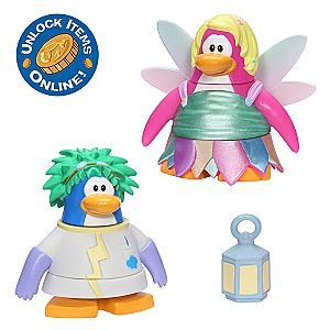 Disney Club Penguin 2'' Mix 'N Match Figure Pack - Rad Scientist and Faery