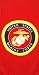 United States Marine Corps Red Beach Towel USMC 30