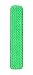 Rubbermaid Q424 24-1/2" Length x 5-1/2" Width x 1/2" Height, Green Color, Hygen Microfiber Dry Hall Dust Mop Pad