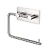 Leyden TM Self Adhesive SUS 304 Stainless Steel Toilet Paper Holder Bathroom Tissue Roll Hanger Wall Mount, Brushed Nickel Finish