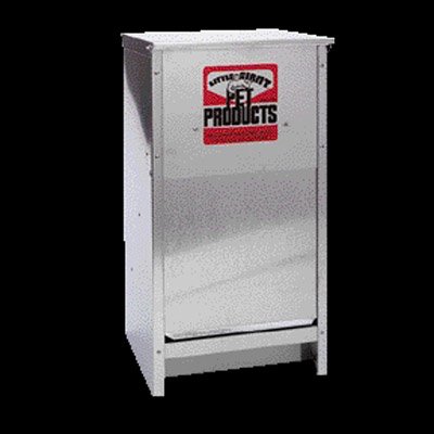 Little Giant25 Lb Chow Hound Galvanized Dog Feeder  CH25