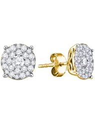 0.50CT DIAMOND SOLI-STAR EARING