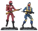 G.I. JOE 25th Anniversary Comic Pack: CRIMSON GUARD and SCARRED COBRA OFFICER