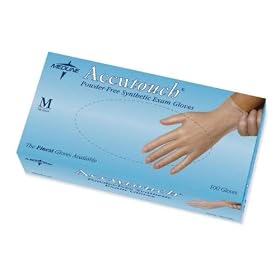 Glove, Exam, Vinyl, Synthetic, Pf, Lf, Sm