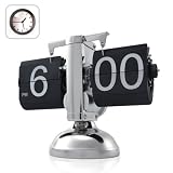 Niceeshop Retro Flip Down Clock - Internal Gear Operated
