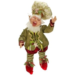 Mark Roberts North Pole Collection Christmas Gingerbread Maker Elf