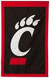 U of Cincinnati Double Sided Regular Sized Applique Flag