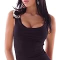 Tr�ger-Top mit Schnalle & Wasserfalloptik Einheitsgr��e (32-38), verschiedene Farben