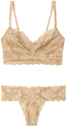 Cosabella Women's Never Say Never Sweetie Soft Bra &amp; Cutie Thong Set