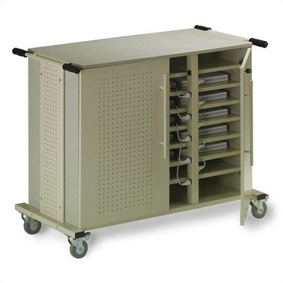 Laptop Charging & Storage Cart For 24 Laptops
