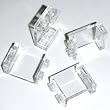 Lego Building Accessories 1x2x2 Clear Transparent Window Wall Element - Bulk Pack 50 Pcs