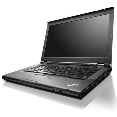 Lenovo ThinkPad T430 23445HU 14 LED Notebook Intel Core i5-3320M 2.6 GHz 4GB DDR3 180GB SSD DVD-Litt Intel HD Graphics 4000 Bluetooth Finger Copy Reader Windows 7 Professional 64-bit Moonless