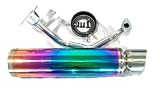 GY6 150cc Scooter Performance Exhaust Multi Color