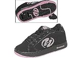  : Heelys Little Kid/Big Kid Glitter Skate Shoe,Black/Pink,1 M US Little Kid