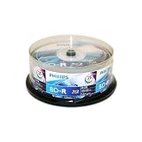 Philips 25 pieces Blu-ray Discs 4X 25 GB Silver