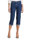Not Your Daughter’s Jeans Women’s Petite Fiona Roll Cuff Crop Jean
