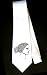 Party Decoration Necktie with queen, black and white, Greece, maiden, Europe, woman, drawing, profile, sketch