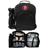 Indiana Hoosiers Classic Picnic Backpack - NCAA College Athletics Fan Shop Accessories
